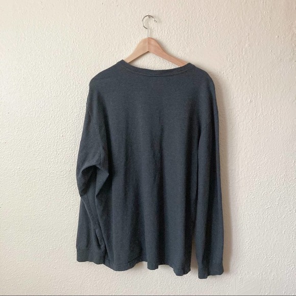 Red Head 100% Cotton Slouchy Henley Top Size XL - Picture 10 of 11